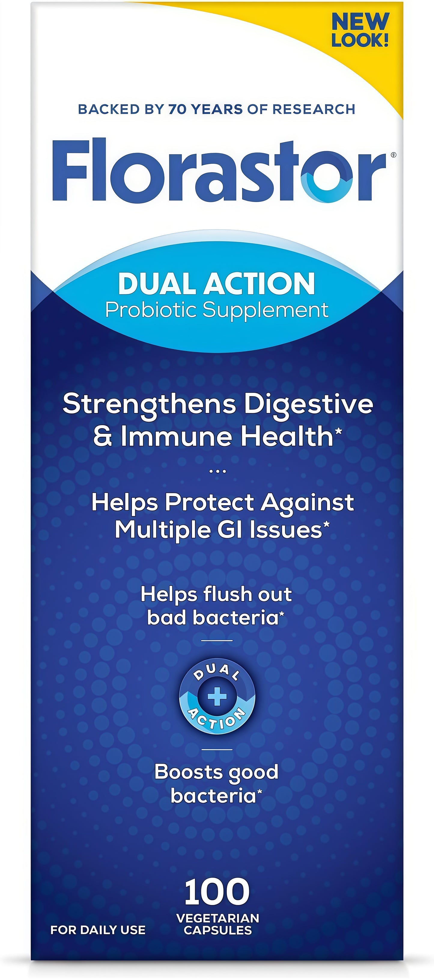 Florastor® Dual Action Probiotic Supplement